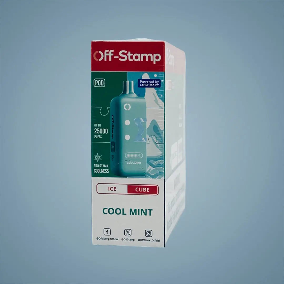 OFF-STAMP ICE CUBE 25K PUFFS POD - 5 COUNT My Store