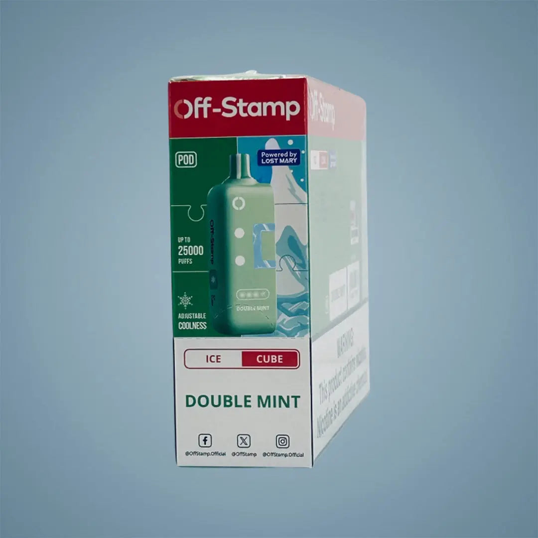 OFF-STAMP ICE CUBE 25K PUFFS POD - 5 COUNT My Store