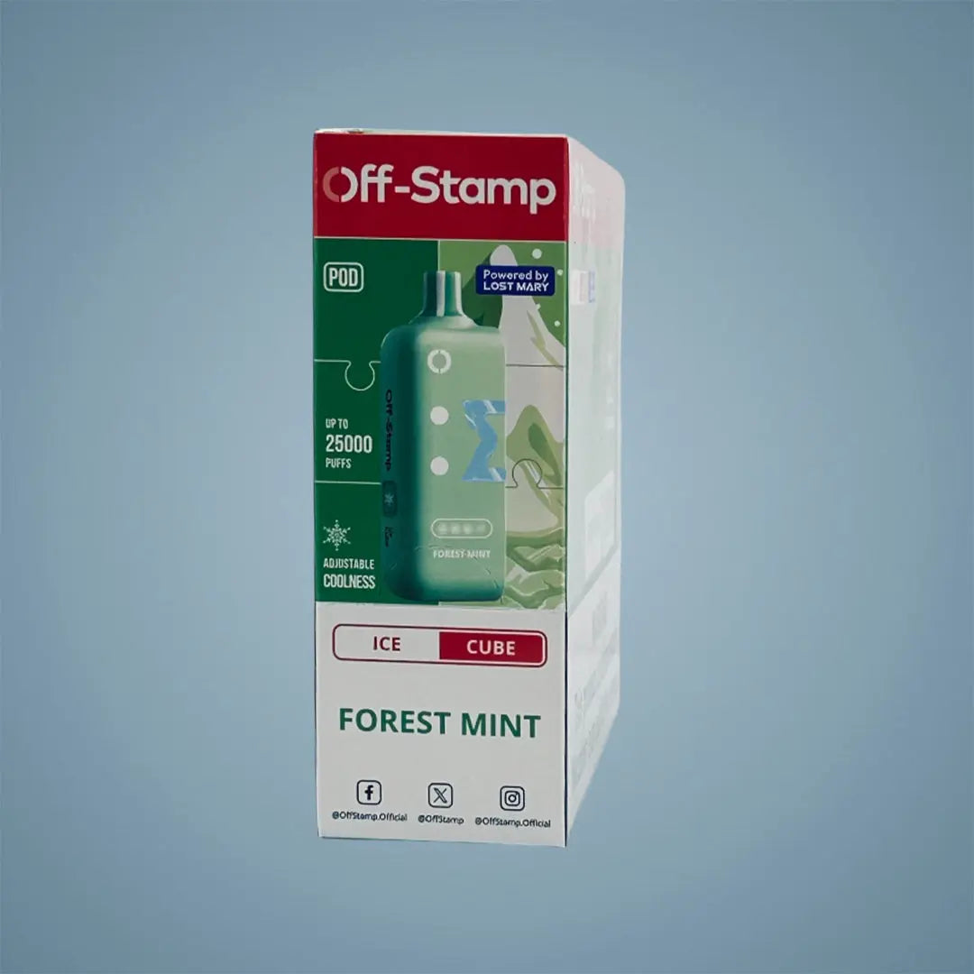 OFF-STAMP ICE CUBE 25K PUFFS POD - 5 COUNT My Store