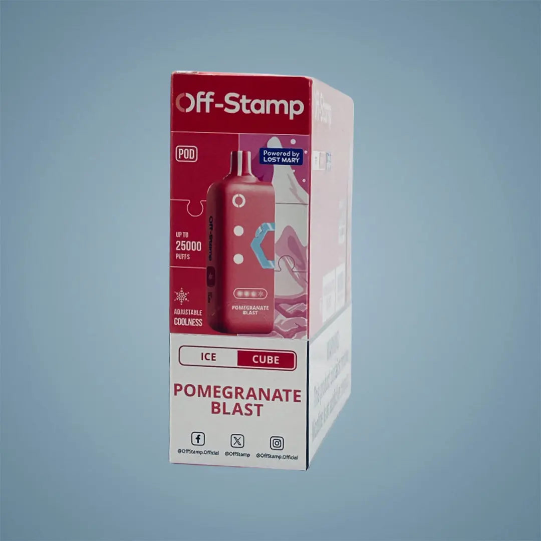 OFF-STAMP ICE CUBE 25K PUFFS POD - 5 COUNT My Store