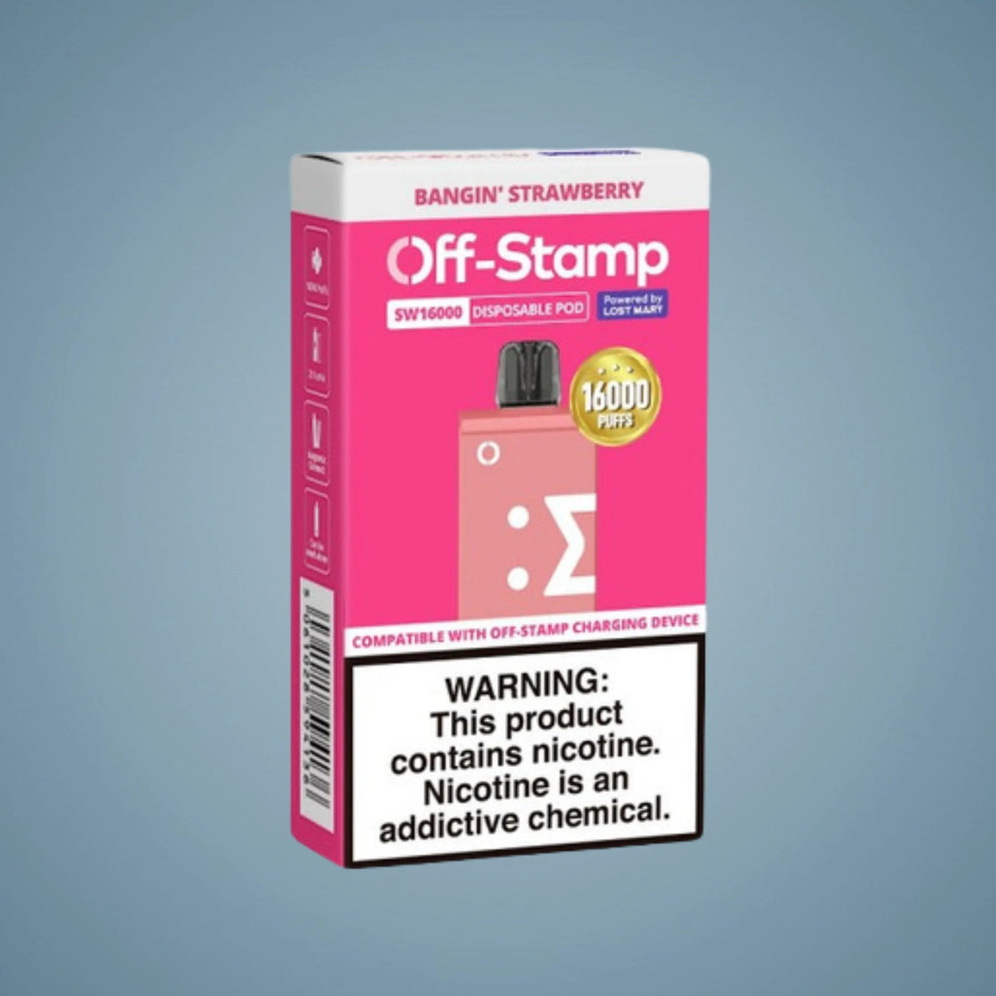 OFF-STAMP SW16000 PUFFS POD - 5 COUNT My Store