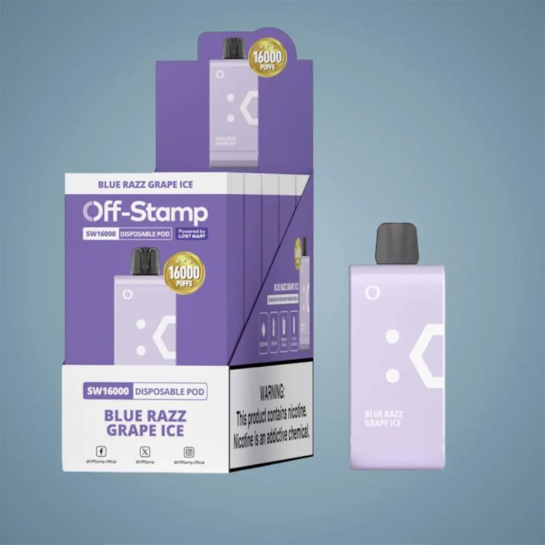 OFF-STAMP SW16000 PUFFS POD - 5 COUNT My Store