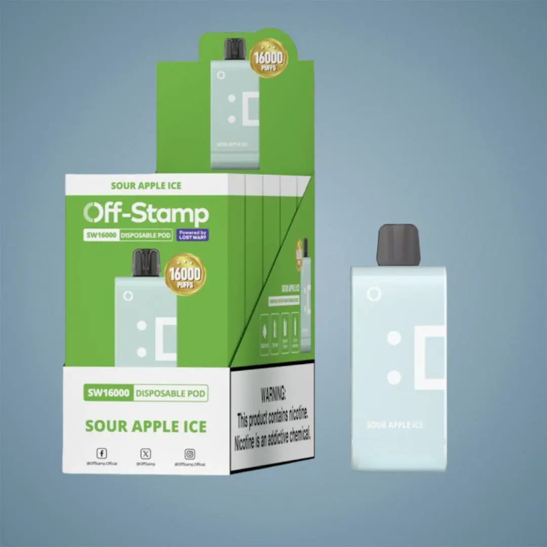 OFF-STAMP SW16000 PUFFS POD - 5 COUNT My Store