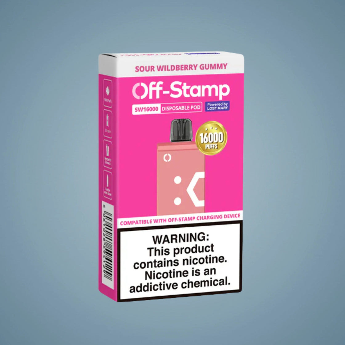 OFF-STAMP SW16000 PUFFS POD - 5 COUNT My Store