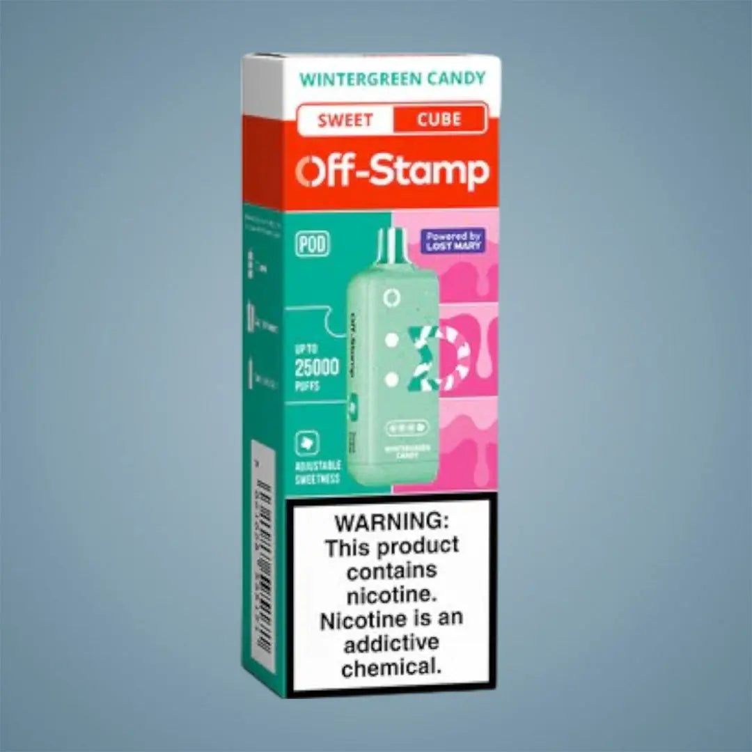 OFF-STAMP SWEET CUBE 25K PUFFS POD - 5 COUNT My Store