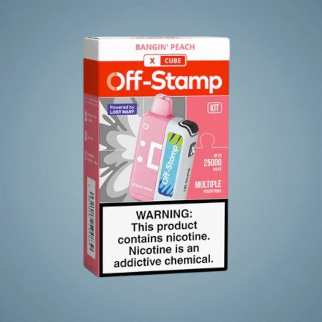 OFF-STAMP X-CUBE 25000 PUFFS SMART KIT - 5 COUNT My Store