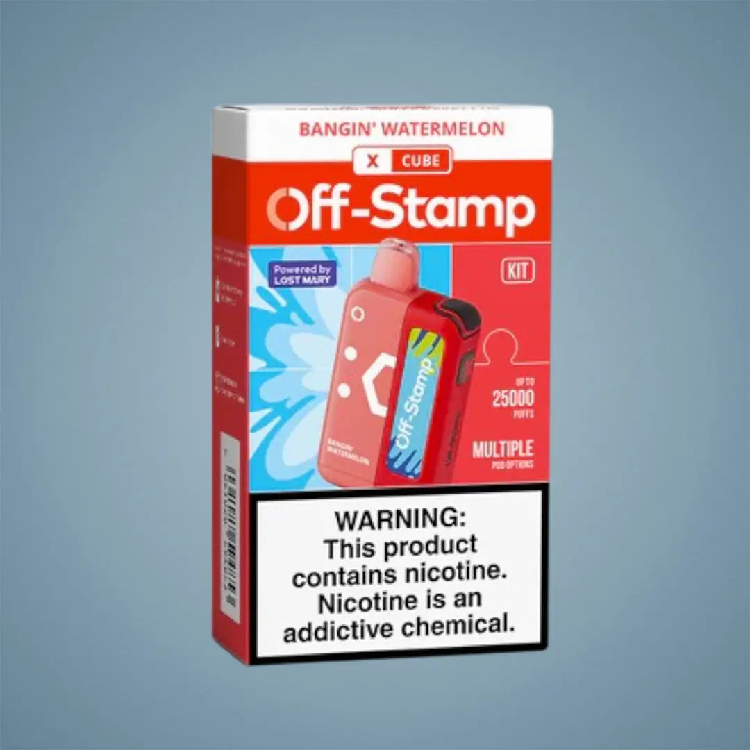 OFF-STAMP X-CUBE 25000 PUFFS SMART KIT - 5 COUNT My Store