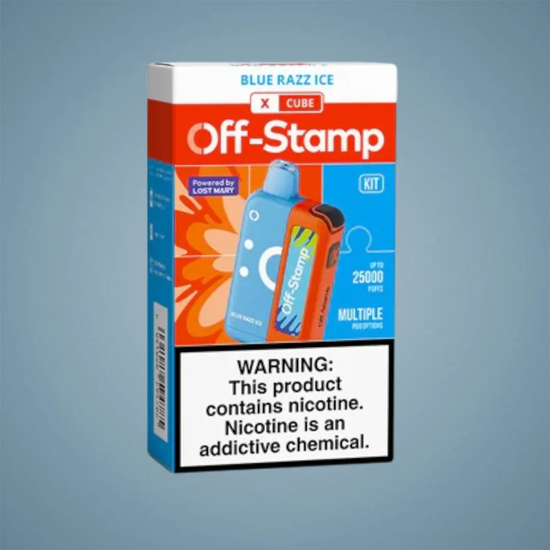 OFF-STAMP X-CUBE 25000 PUFFS SMART KIT - 5 COUNT My Store