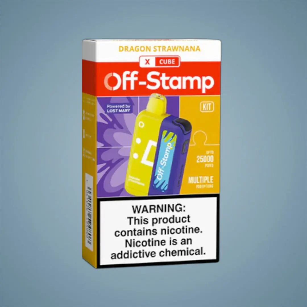 OFF-STAMP X-CUBE 25000 PUFFS SMART KIT - 5 COUNT My Store