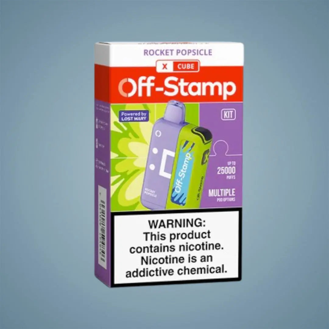 OFF-STAMP X-CUBE 25000 PUFFS SMART KIT - 5 COUNT My Store