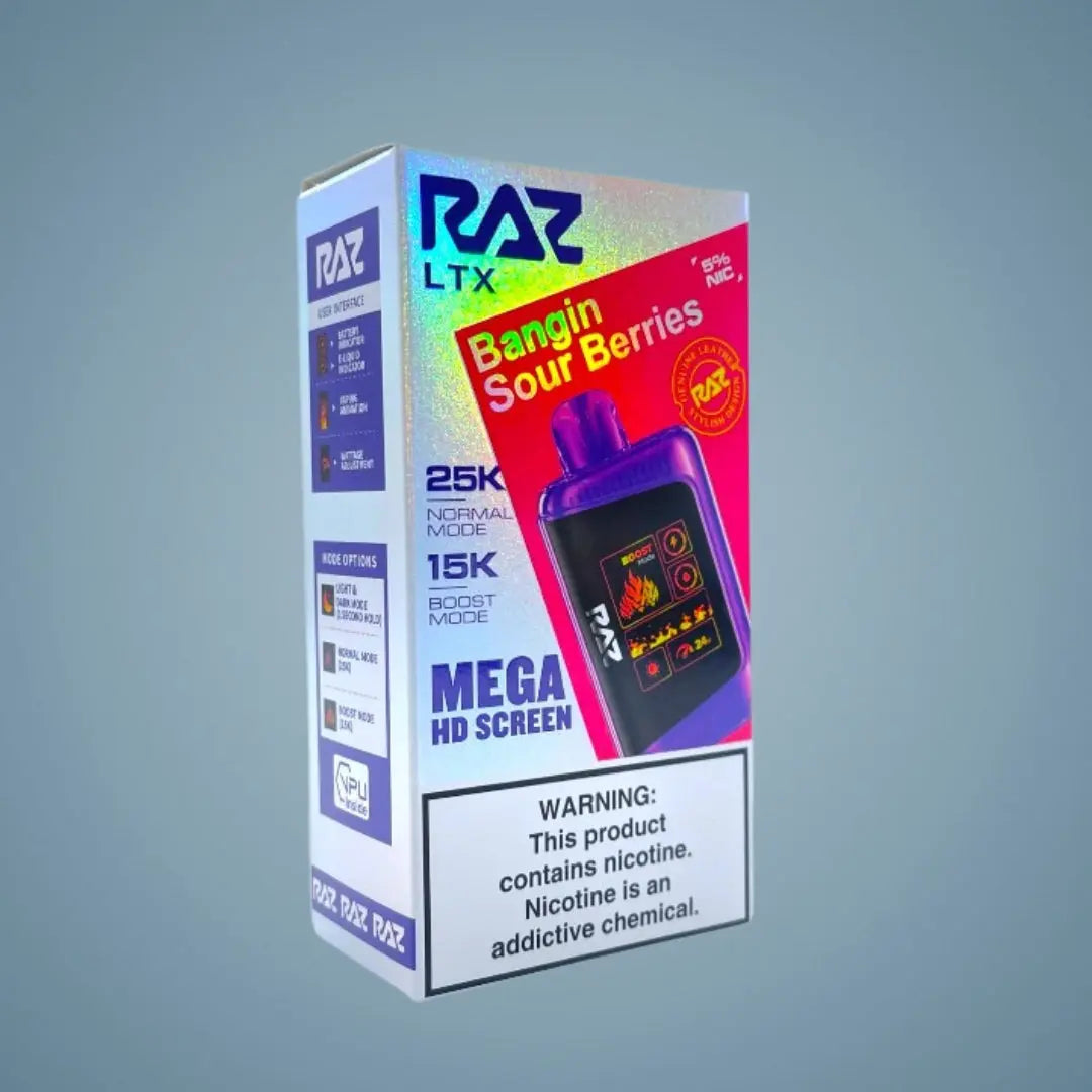 RAZ LTX 25000 PUFFS 5% - 5 COUNT My Store