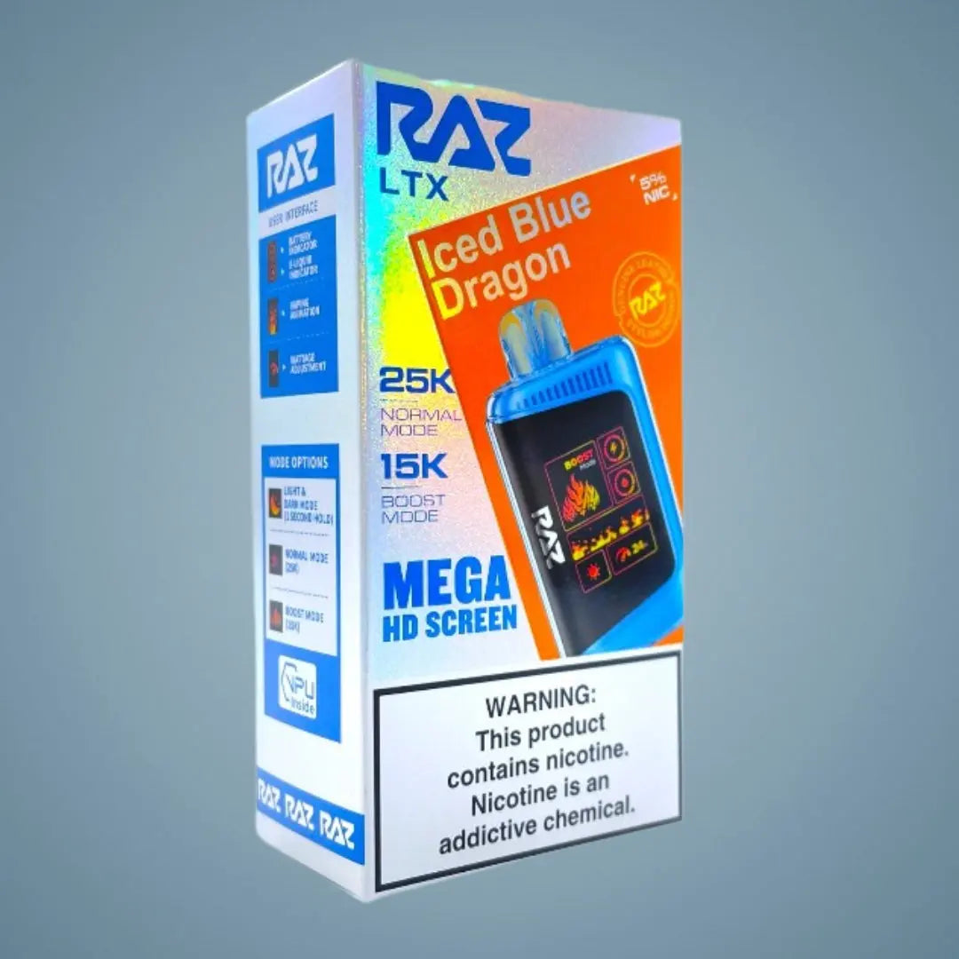 RAZ LTX 25000 PUFFS 5% - 5 COUNT My Store