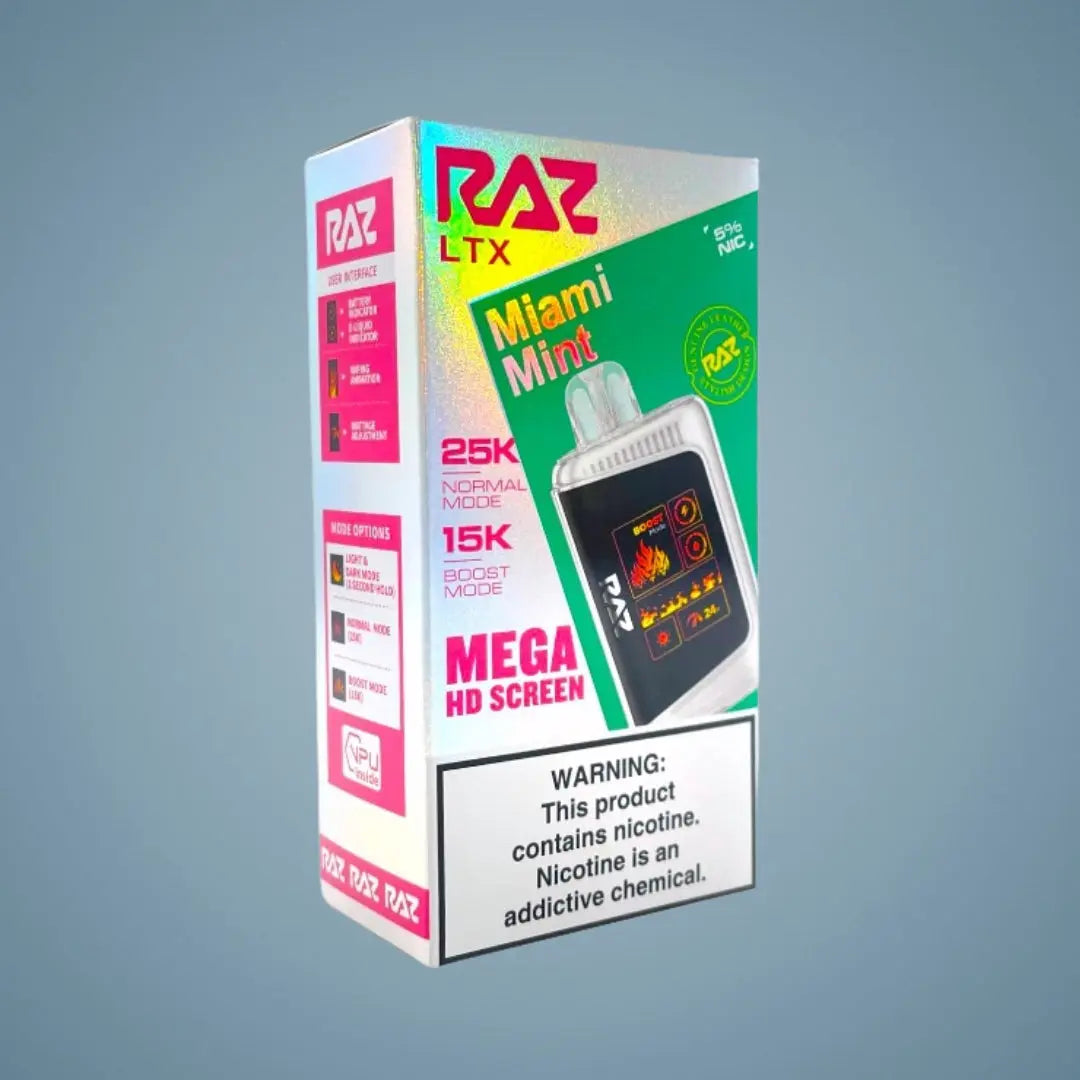 RAZ LTX 25000 PUFFS 5% - 5 COUNT My Store