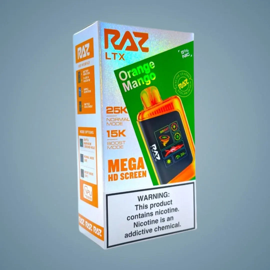 RAZ LTX 25000 PUFFS 5% - 5 COUNT My Store