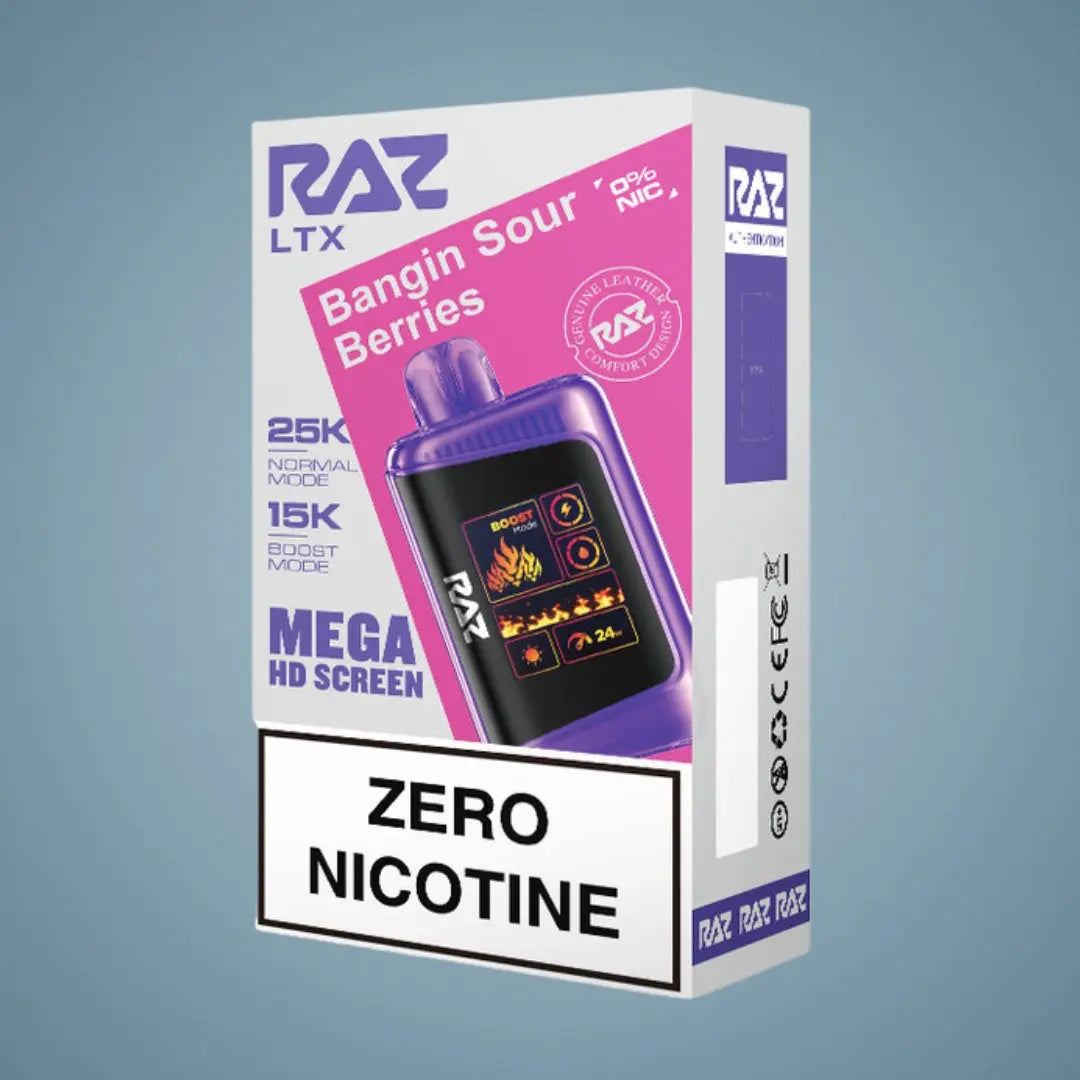 RAZ LTX 25000 PUFFS ZERO NIC - 5 COUNT My Store