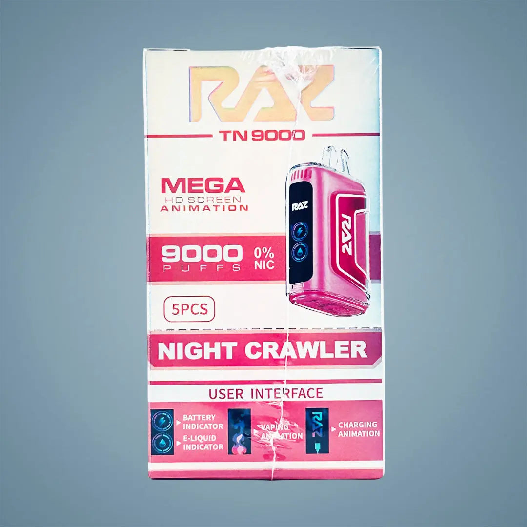 RAZ TN9000 PUFFS - 5 COUNT My Store