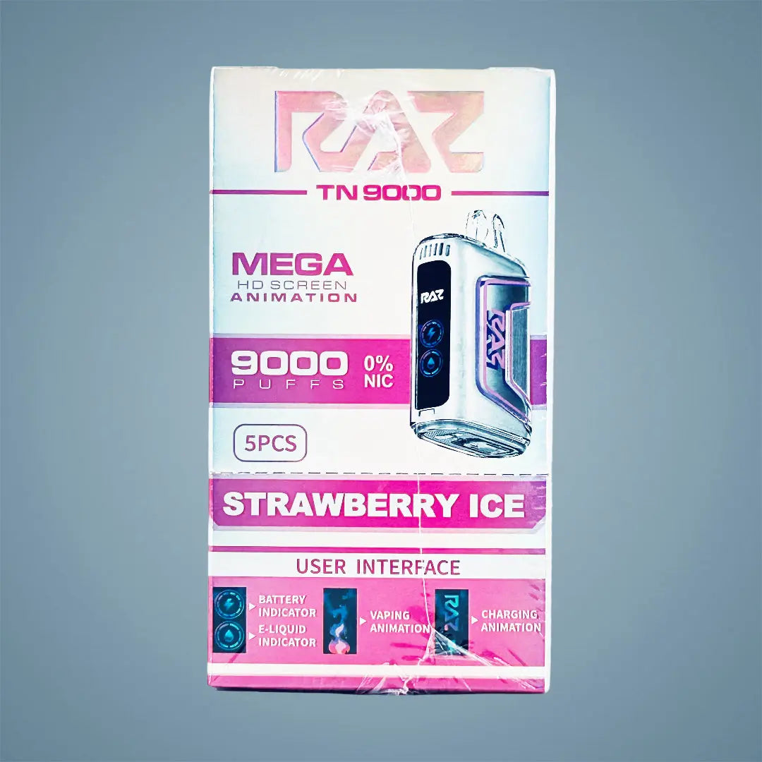 RAZ TN9000 PUFFS - 5 COUNT My Store