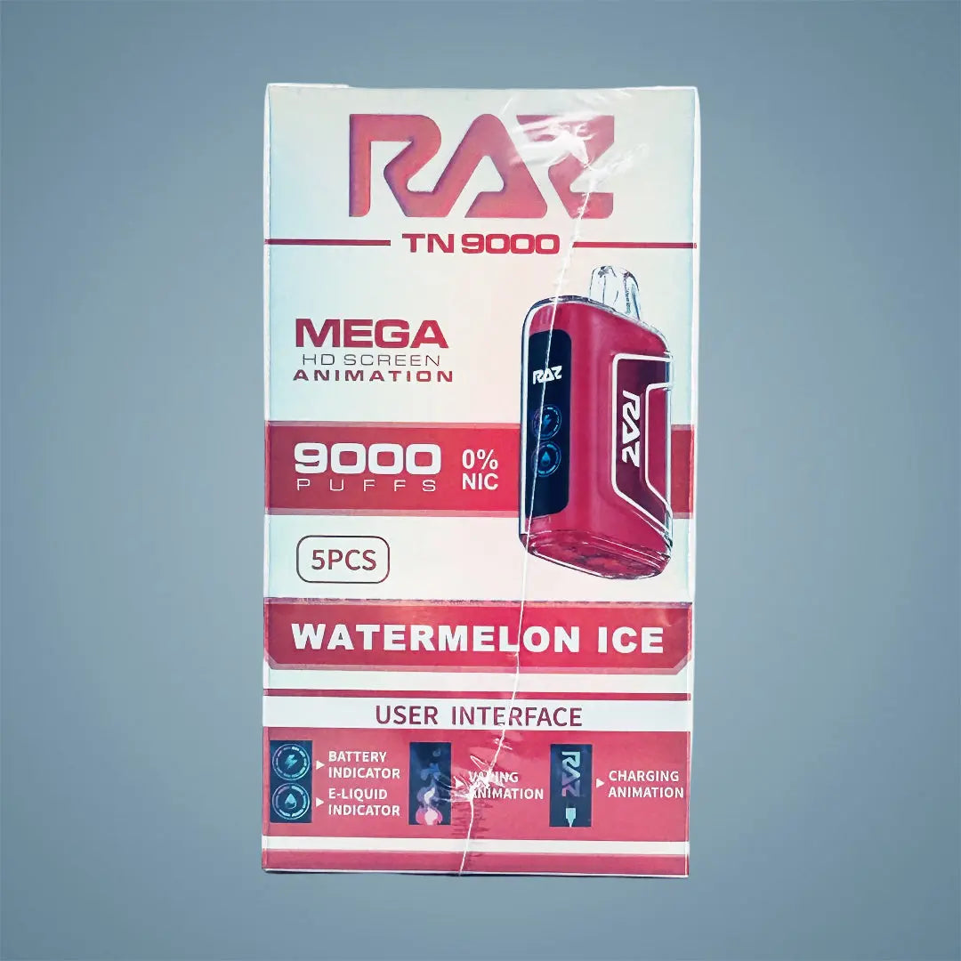 RAZ TN9000 PUFFS - 5 COUNT My Store