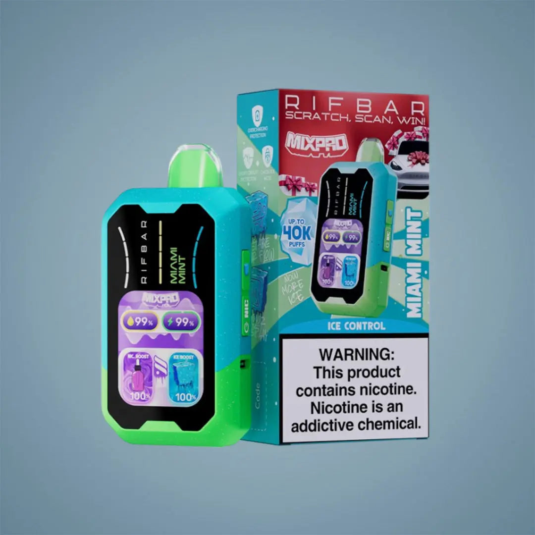 RIFBAR MIXPRO 40 PUFFS - 5 COUNT My Store