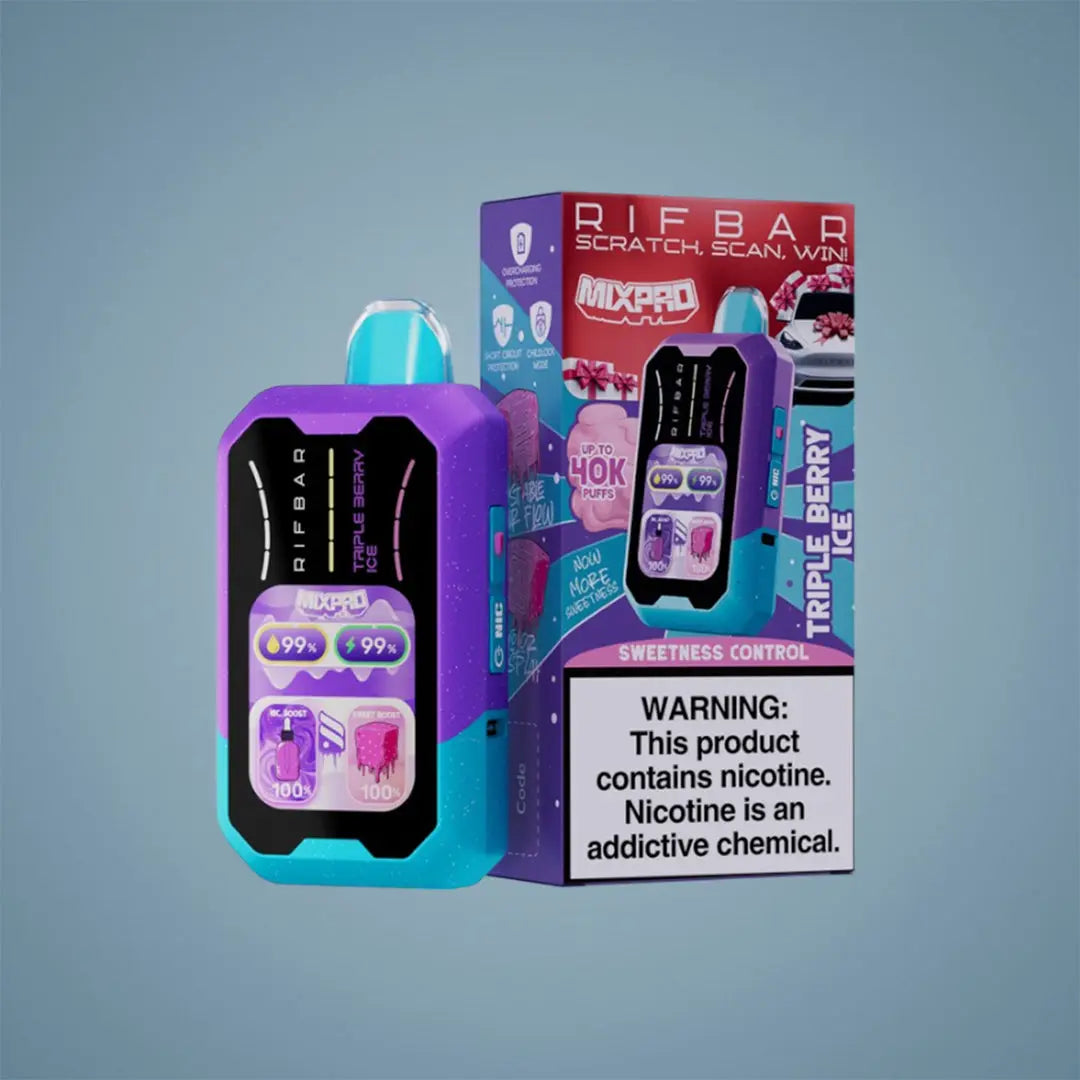 RIFBAR MIXPRO 40 PUFFS - 5 COUNT My Store