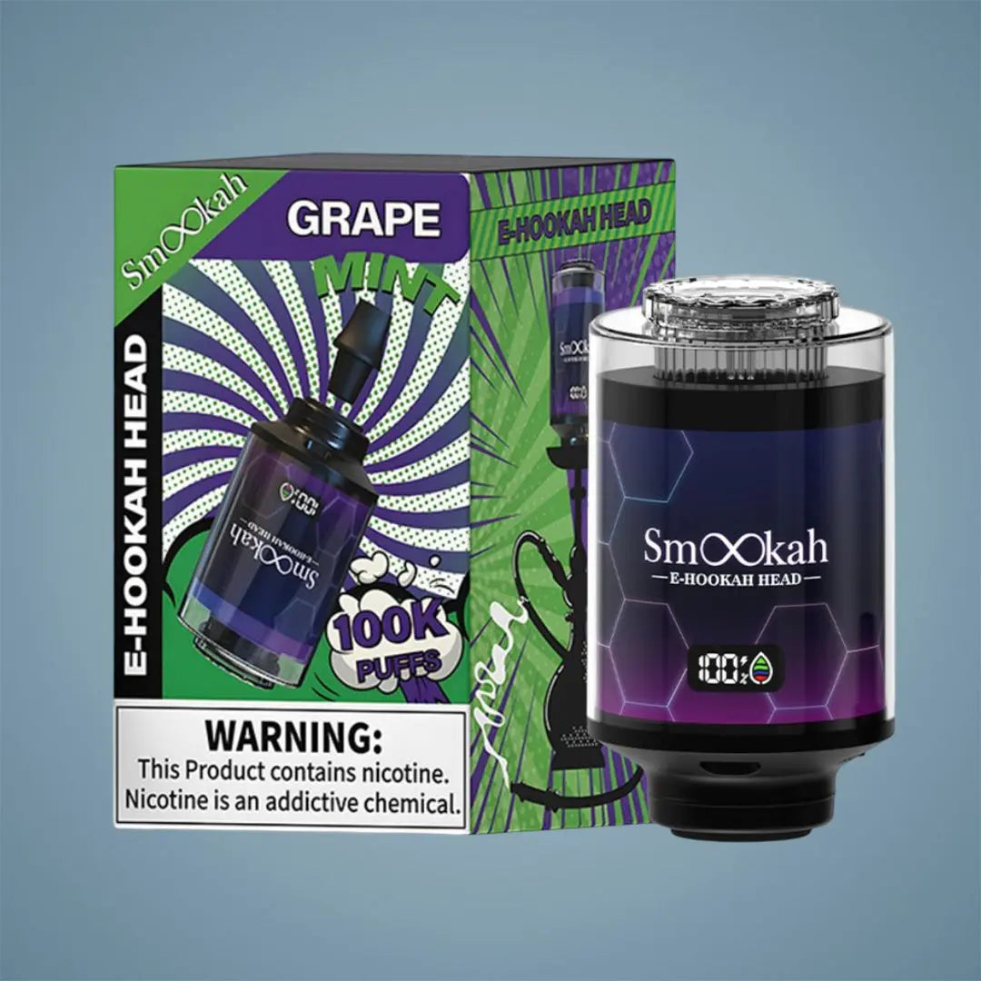 SMOOKAH E-HOOKAH HEAD 100000 PUFFS - 1 COUNT My Store