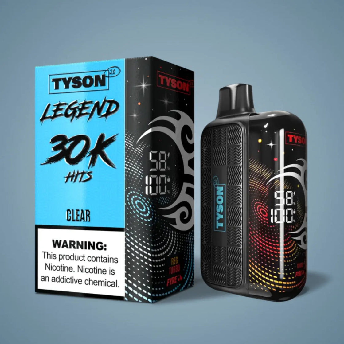 TYSON 2.0 LEGEND 30000 PUFFS - 5 COUNT My Store