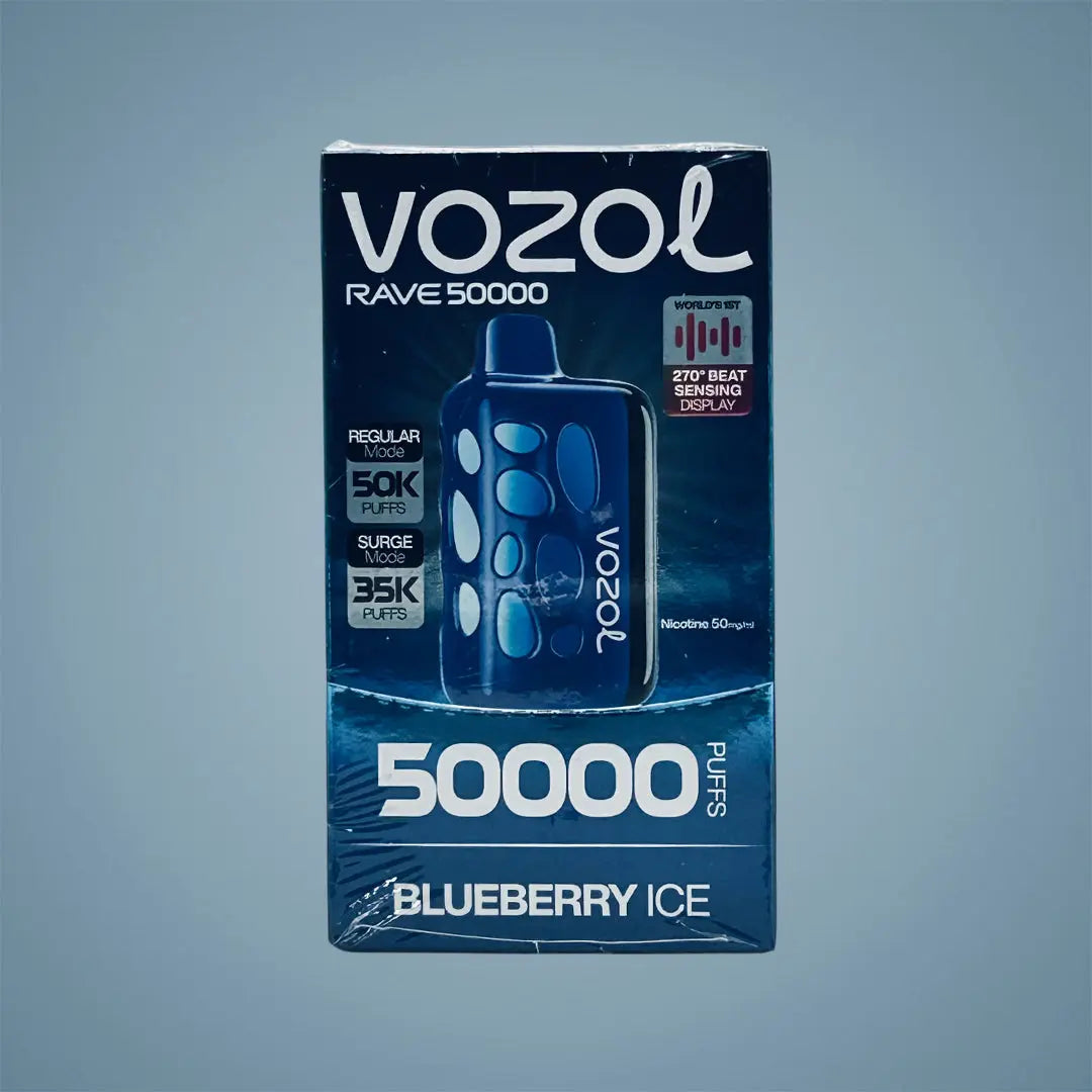 VOZOL RAVE 50000 PUFFS - 5 COUNT My Store