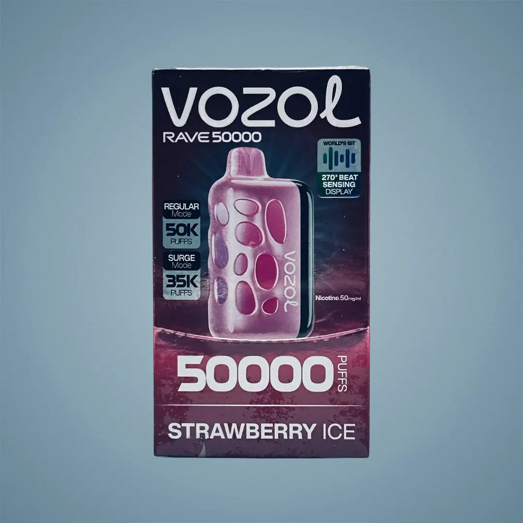 VOZOL RAVE 50000 PUFFS - 5 COUNT My Store