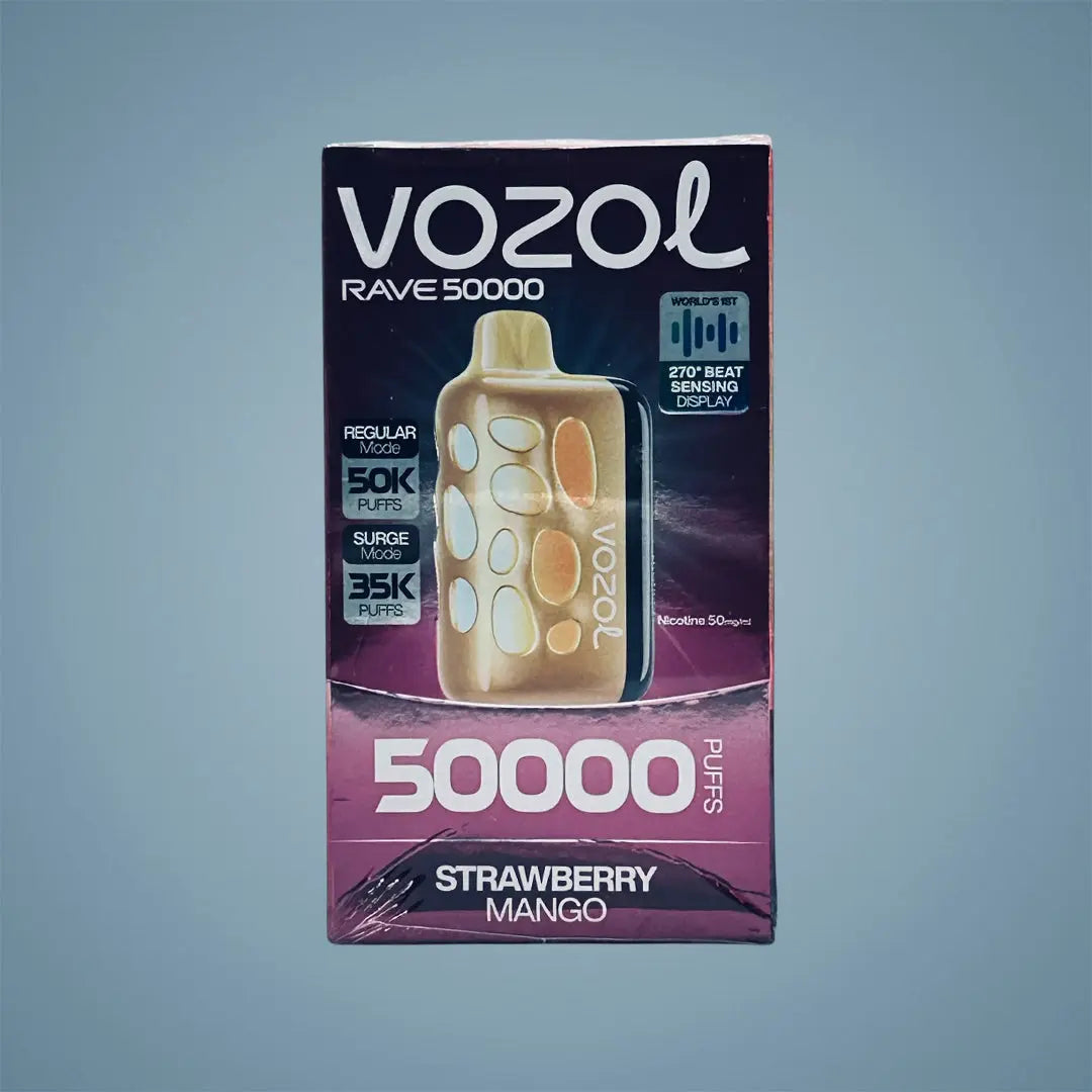 VOZOL RAVE 50000 PUFFS - 5 COUNT My Store
