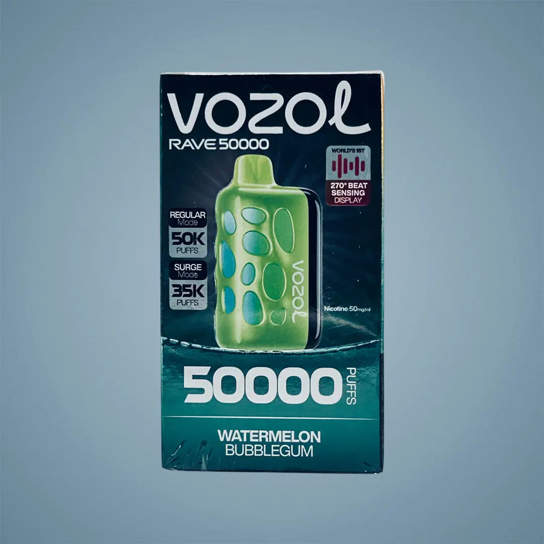 VOZOL RAVE 50000 PUFFS - 5 COUNT My Store