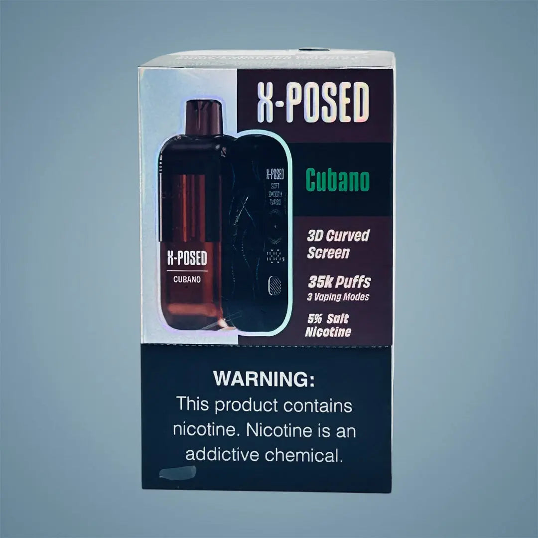 X-POSED 35000 PUFFS KIT - 5 COUNT My Store