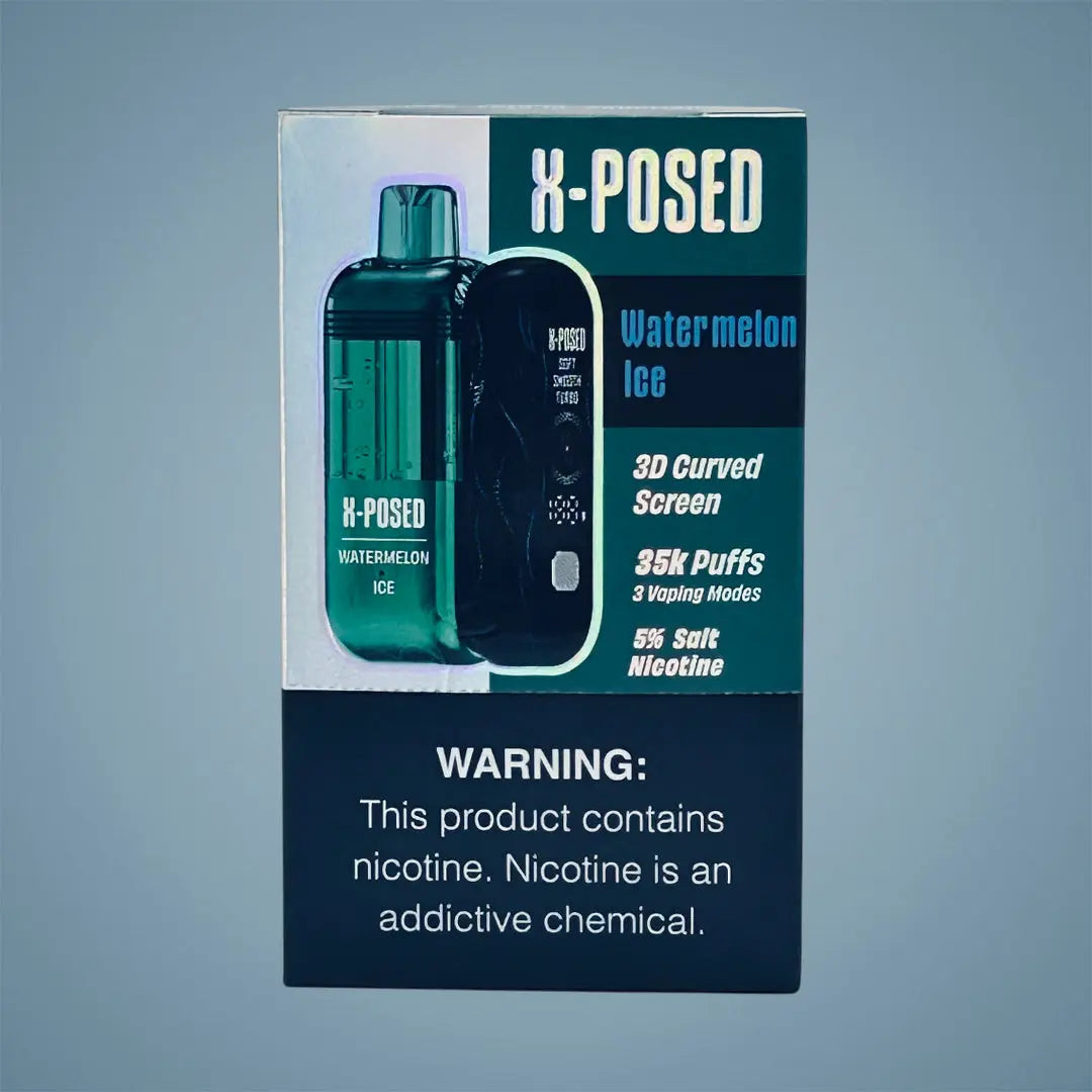 X-POSED 35000 PUFFS KIT - 5 COUNT My Store