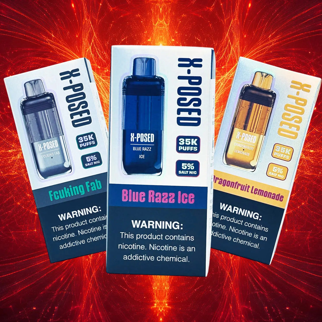 X-POSED 35000 PUFFS POD - 5 COUNT My Store