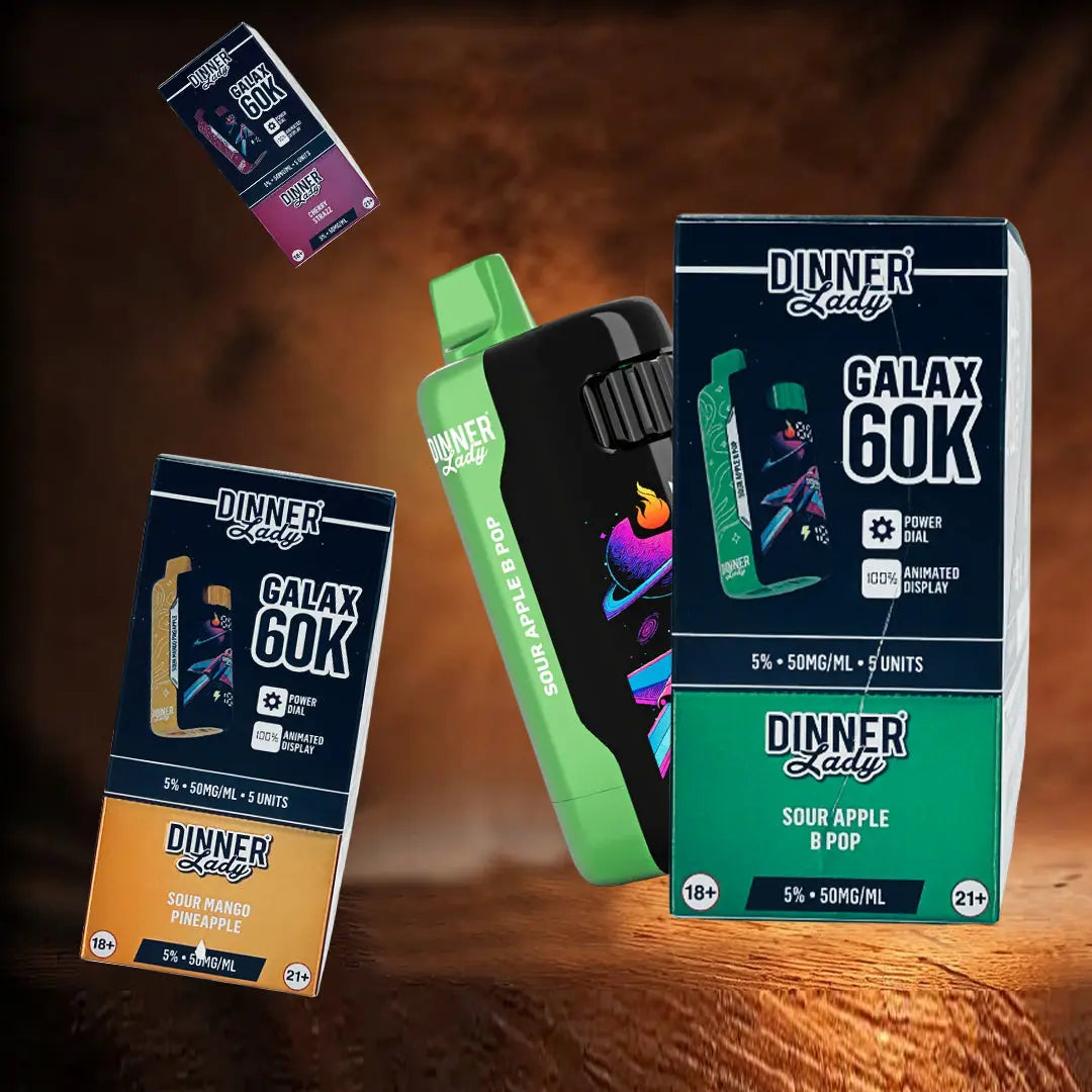 DINNER LADY GALAX 60K PUFFS - 5 COUNT